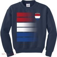 Netherlands Soccer Fan Team Jersey Kids Sweatshirt thumb 0
