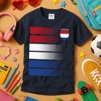 Netherlands Soccer Fan Team Jersey Kids T-Shirt thumb 3