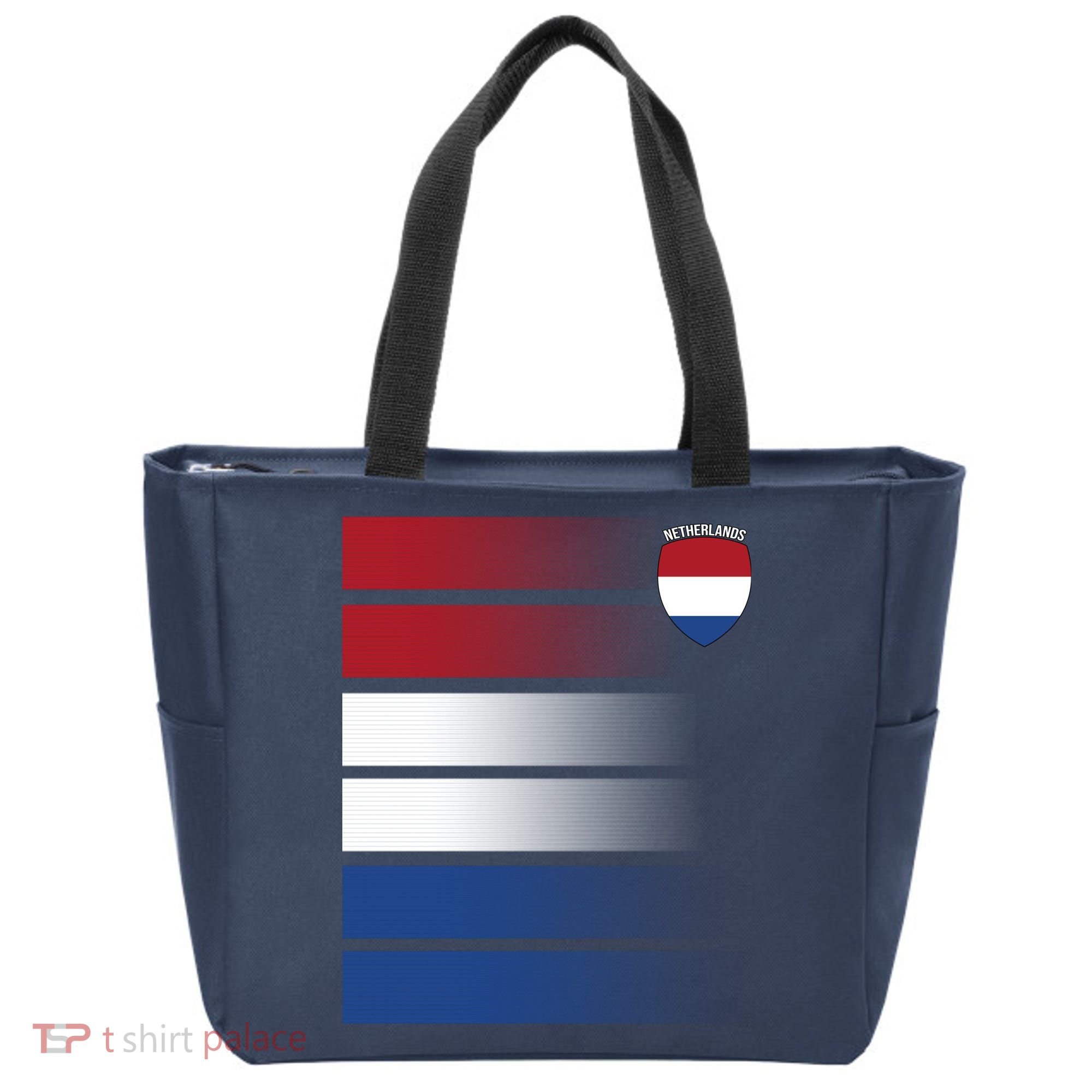 Netherlands Soccer Fan Team Jersey Tote Bag