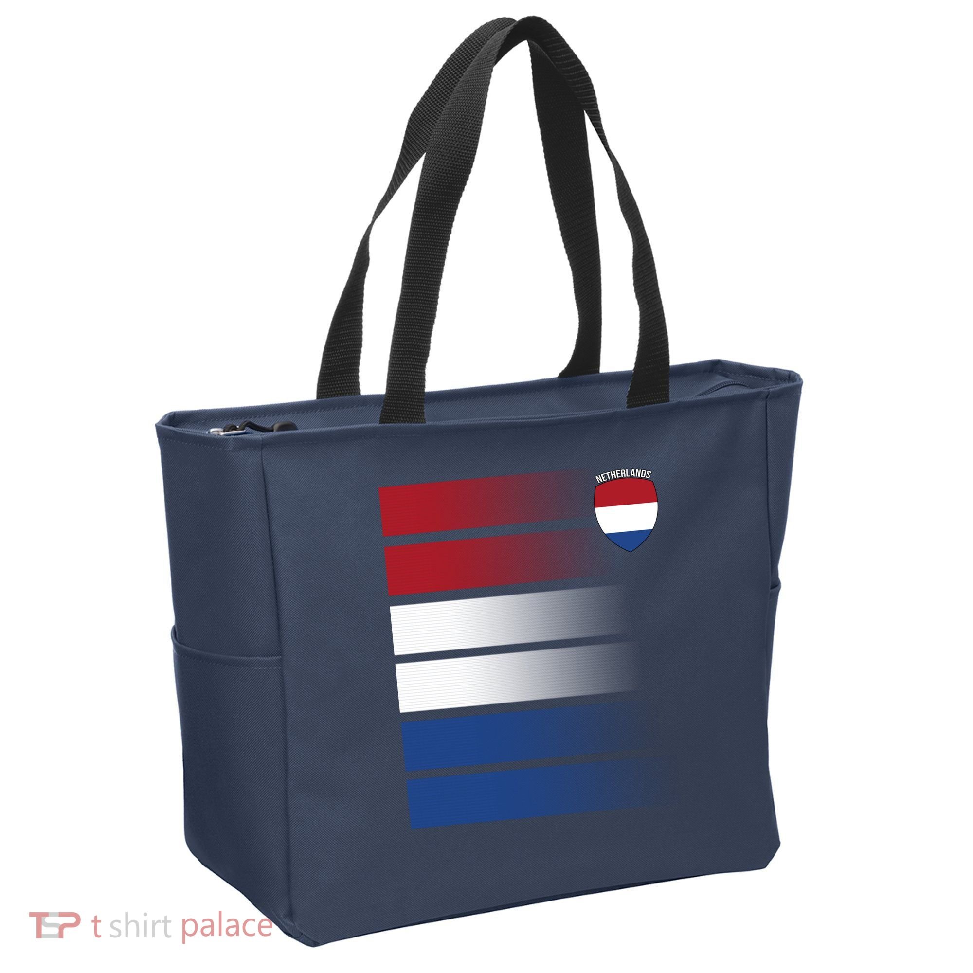 Netherlands Soccer Fan Team Jersey Tote Bag