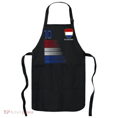 Netherlands Soccer Fans Jersey Dutch Flag Football Lovers Apron