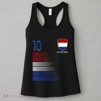 Netherlands Soccer Fans Jersey Dutch Flag Football Lovers Women's Tank Top thumb 3