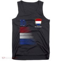 Netherlands Soccer Fans Jersey Dutch Flag Football Lovers Tank Top thumb 0