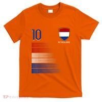 Netherlands Soccer Fans Jersey Dutch Flag Football Lovers T-Shirt thumb 0