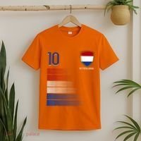 Netherlands Soccer Fans Jersey Dutch Flag Football Lovers T-Shirt thumb 2