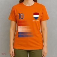 Netherlands Soccer Fans Jersey Dutch Flag Football Lovers T-Shirt thumb 4