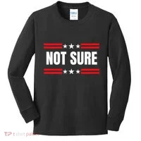 Not Sure For President Idiocracy Kids Long Sleeve Shirt thumb 0
