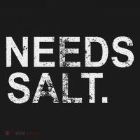 Needs Salt Funny Cooking Chef Apron thumb 3