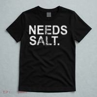 Needs Salt Funny Cooking Chef T-Shirt thumb 5