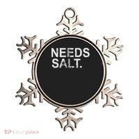 Needs Salt Funny Cooking Chef Ornament thumb 0