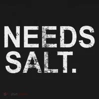 Needs Salt Funny Cooking Chef Ornament thumb 1
