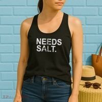 Needs Salt Funny Cooking Chef Women's Tank Top thumb 2