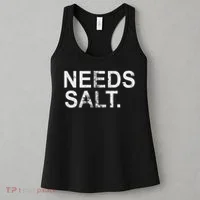 Needs Salt Funny Cooking Chef Women's Tank Top thumb 3