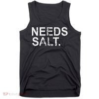 Needs Salt Funny Cooking Chef Tank Top thumb 0