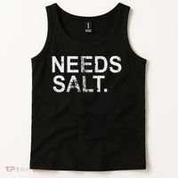 Needs Salt Funny Cooking Chef Tank Top thumb 2