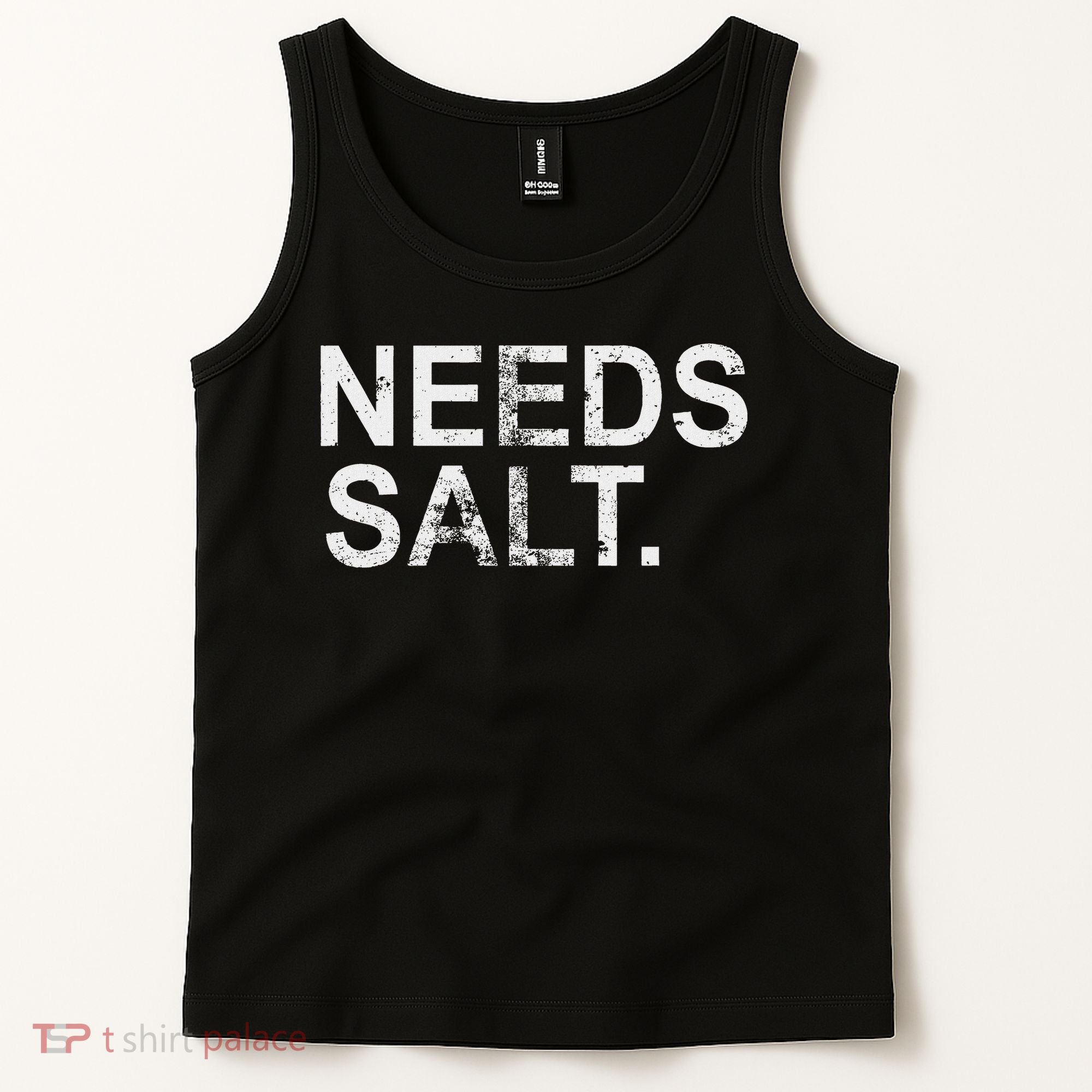 Needs Salt Funny Cooking Chef Tank Top