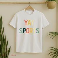 Non Sports Fan Go Sports Yay Sports T-Shirt thumb 2