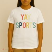 Non Sports Fan Go Sports Yay Sports T-Shirt thumb 4