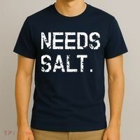 Needs Salt Funny Cooking Chef Gift T-Shirt thumb 3