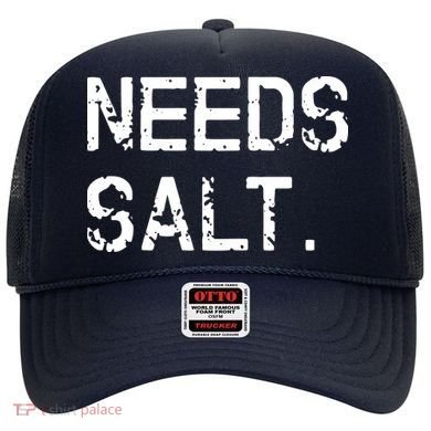 Needs Salt Funny Cooking Chef Gift Hat
