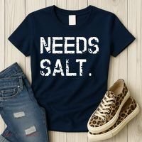 Needs Salt Funny Cooking Chef Gift Women's T-Shirt thumb 3