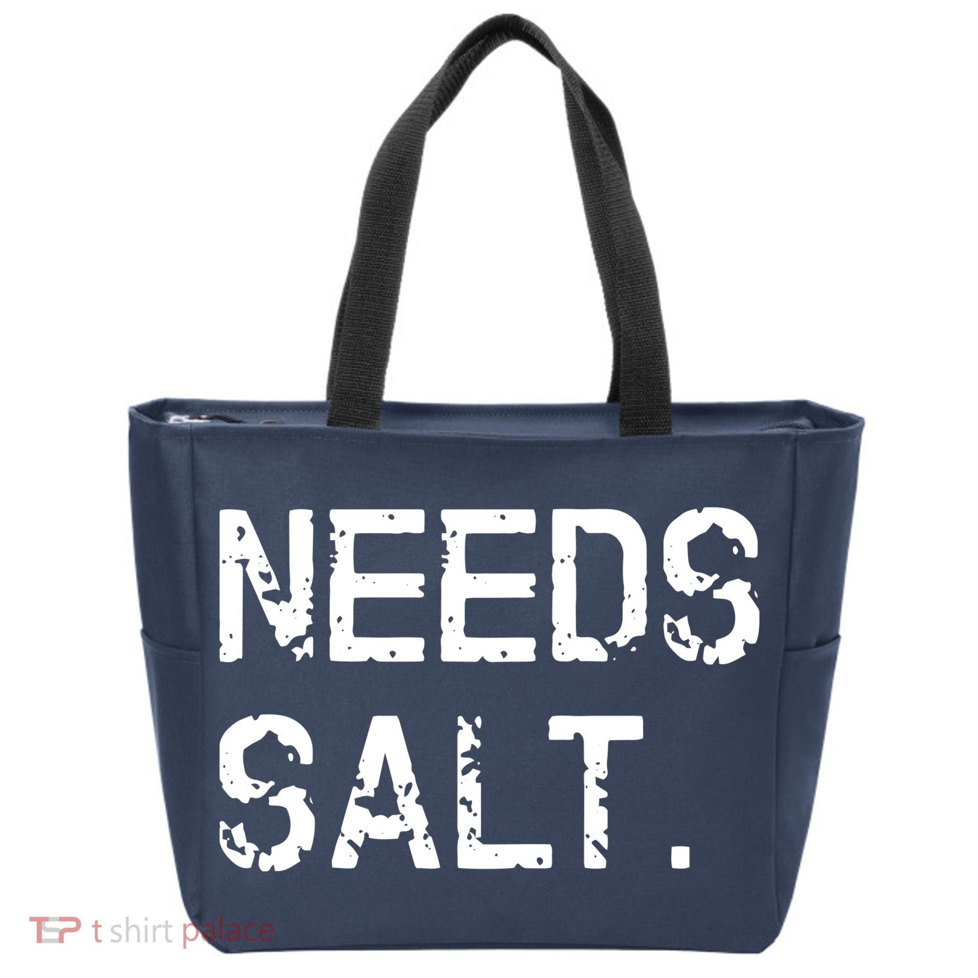 Needs Salt Funny Cooking Chef Gift Tote Bag