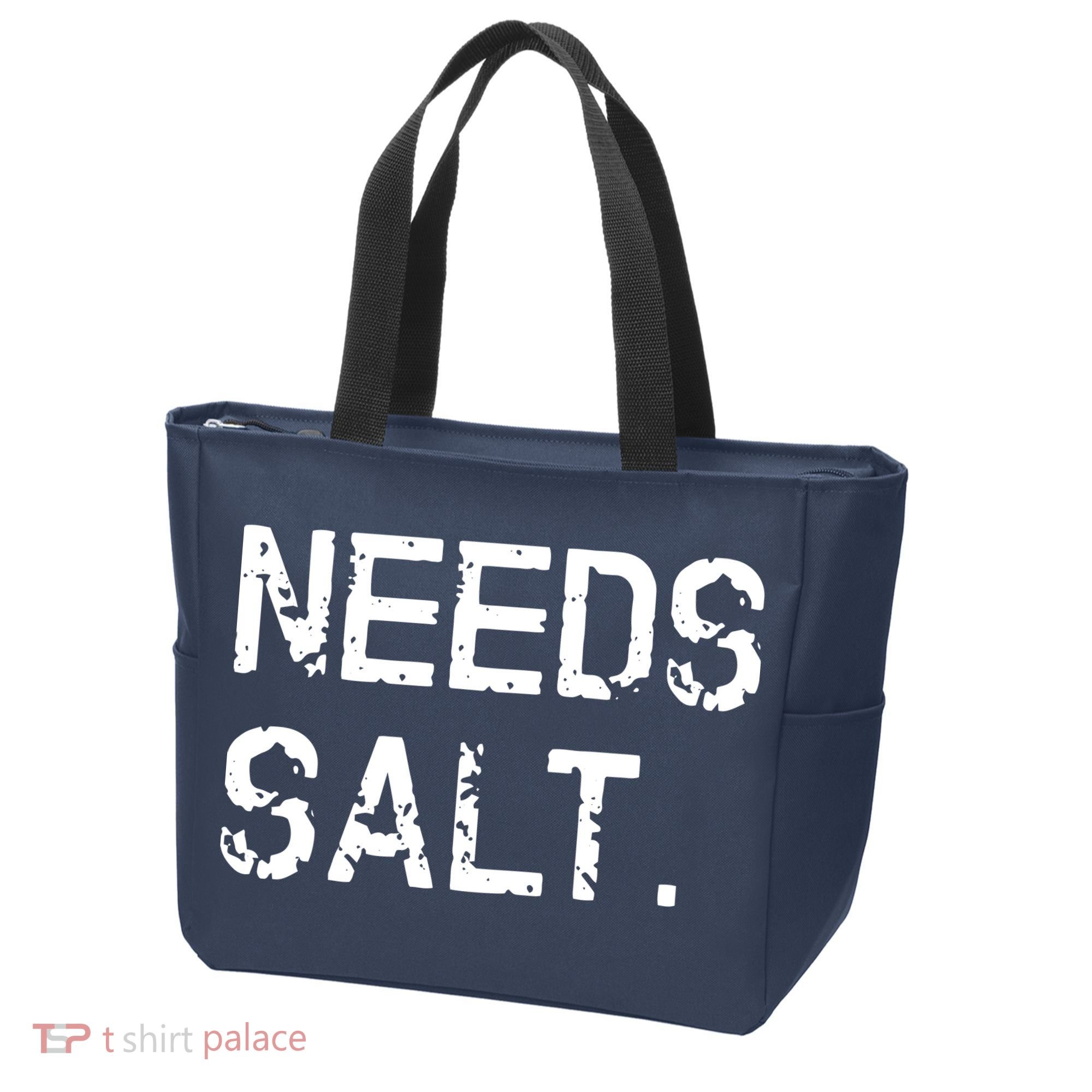Needs Salt Funny Cooking Chef Gift Tote Bag