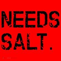 Needs Salt Funny Cooking Chef Gift Santa Hat thumb 1