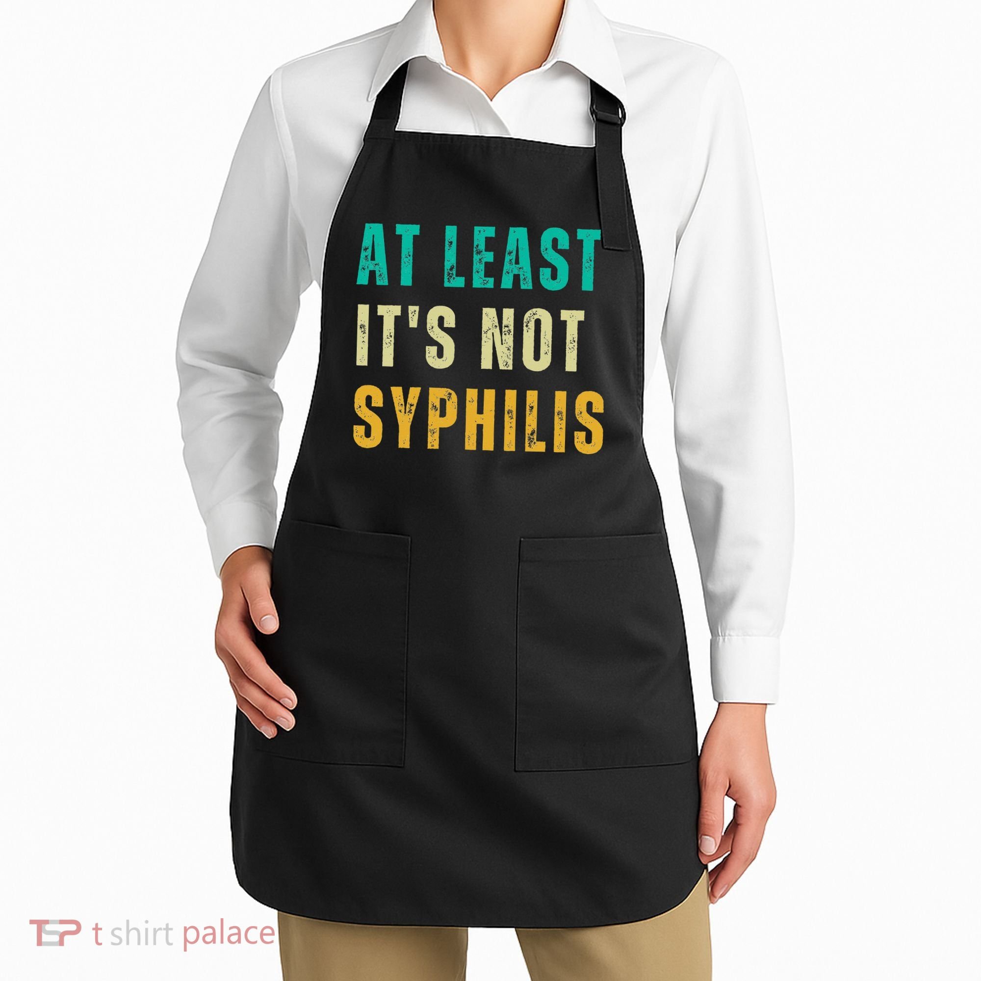 Not Syphilis Funny Post Surgery Gag Gifts Get Well Soon Gift Apron