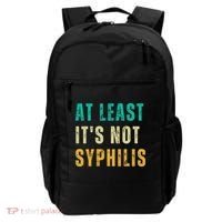 Not Syphilis Funny Post Surgery Gag Gifts Get Well Soon Gift Backpack thumb 0