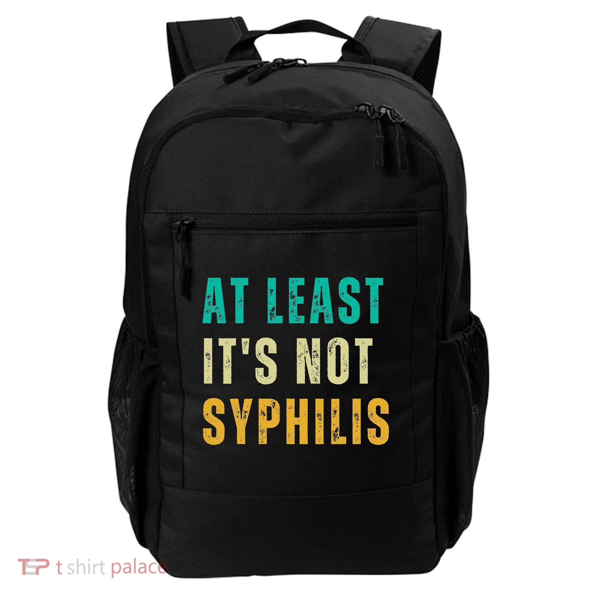 Not Syphilis Funny Post Surgery Gag Gifts Get Well Soon Gift Backpack