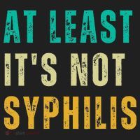 Not Syphilis Funny Post Surgery Gag Gifts Get Well Soon Gift Hat thumb 2