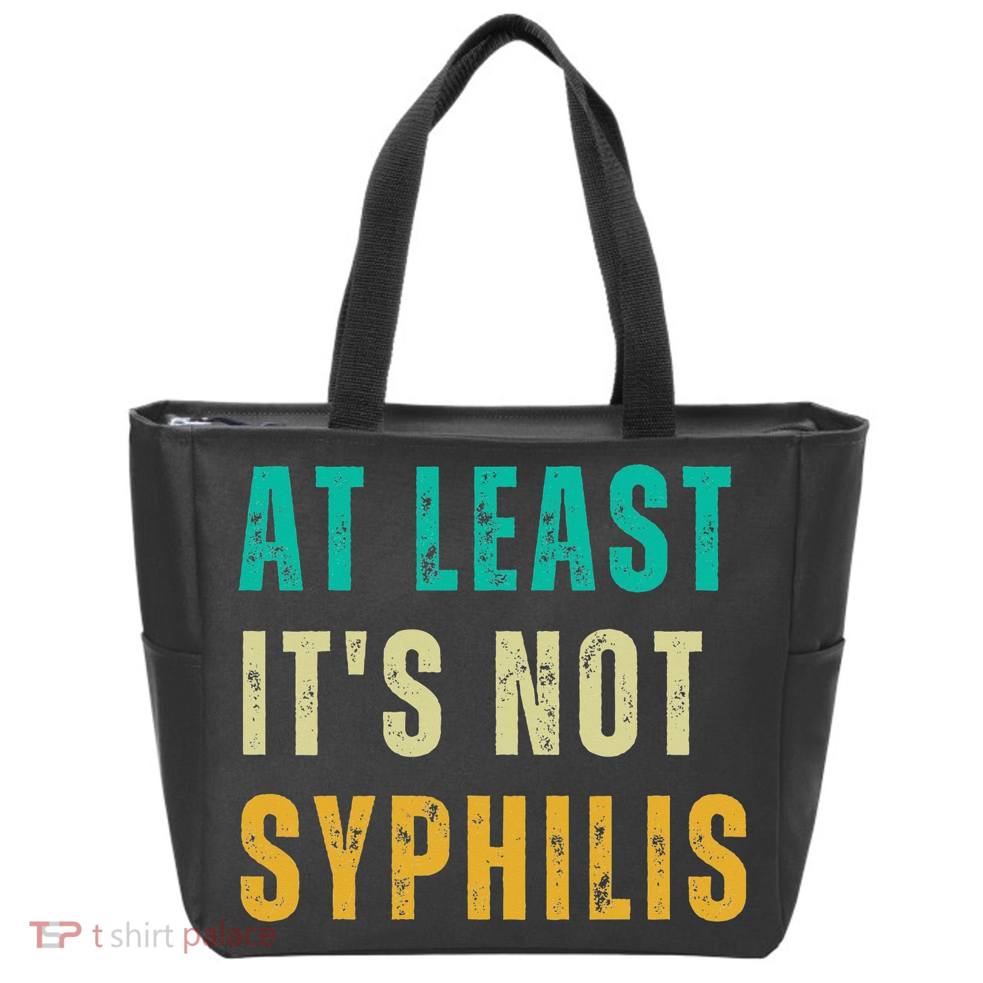 Not Syphilis Funny Post Surgery Gag Gifts Get Well Soon Gift Tote Bag