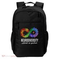 Neurodiversity Spectrum Floral Infinity Autism Awareness Backpack thumb 0