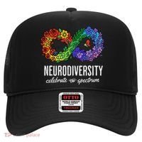 Neurodiversity Spectrum Floral Infinity Autism Awareness Hat thumb 0