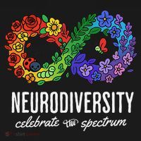 Neurodiversity Spectrum Floral Infinity Autism Awareness Women's T-Shirt thumb 6