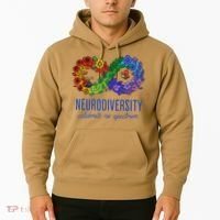 Neurodiversity Spectrum Floral Infinity Autism Awareness Hoodie thumb 2