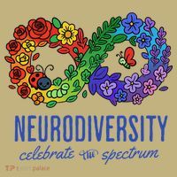 Neurodiversity Spectrum Floral Infinity Autism Awareness Mousepad thumb 1