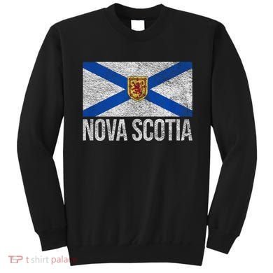 NOVA SCOTIA FLAG CANADA NEW SCOTLAND SALTIRE Sweatshirt