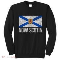NOVA SCOTIA FLAG CANADA NEW SCOTLAND SALTIRE Sweatshirt thumb 0