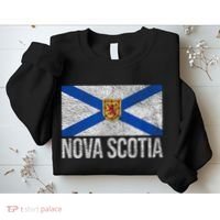 NOVA SCOTIA FLAG CANADA NEW SCOTLAND SALTIRE Sweatshirt thumb 2