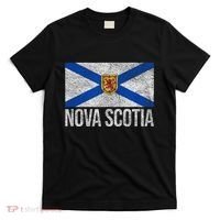 NOVA SCOTIA FLAG CANADA NEW SCOTLAND SALTIRE T-Shirt thumb 0