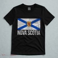NOVA SCOTIA FLAG CANADA NEW SCOTLAND SALTIRE T-Shirt thumb 5