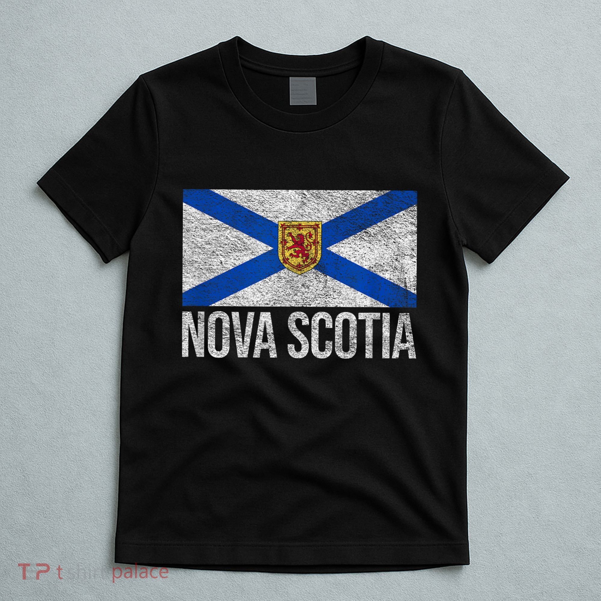 NOVA SCOTIA FLAG CANADA NEW SCOTLAND SALTIRE T-Shirt