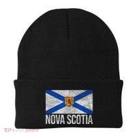 NOVA SCOTIA FLAG CANADA NEW SCOTLAND SALTIRE Beanie thumb 0