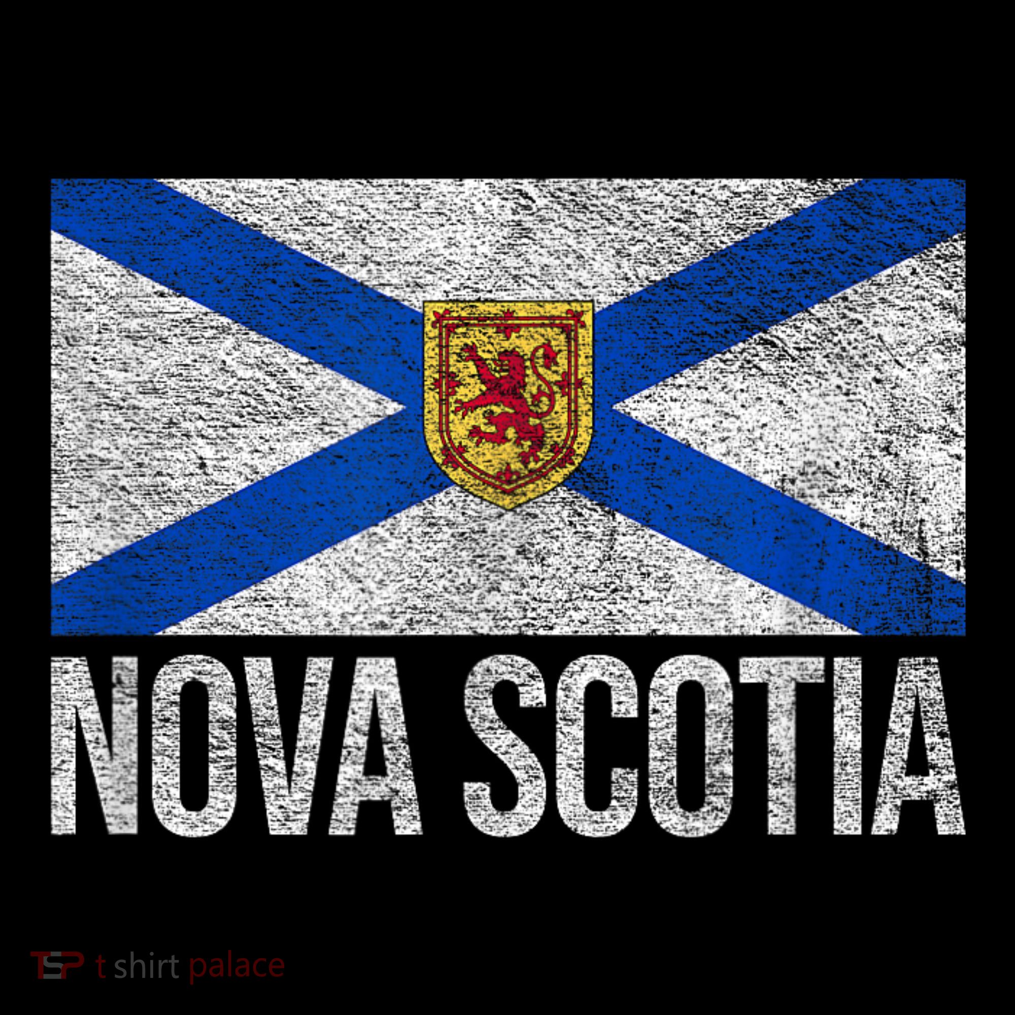 NOVA SCOTIA FLAG CANADA NEW SCOTLAND SALTIRE Women's Hoodie