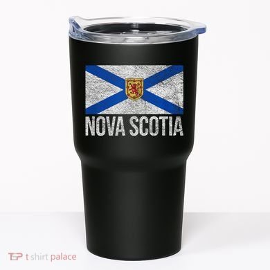 NOVA SCOTIA FLAG CANADA NEW SCOTLAND SALTIRE Tumbler
