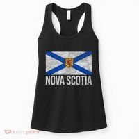 NOVA SCOTIA FLAG CANADA NEW SCOTLAND SALTIRE Women's Tank Top thumb 0