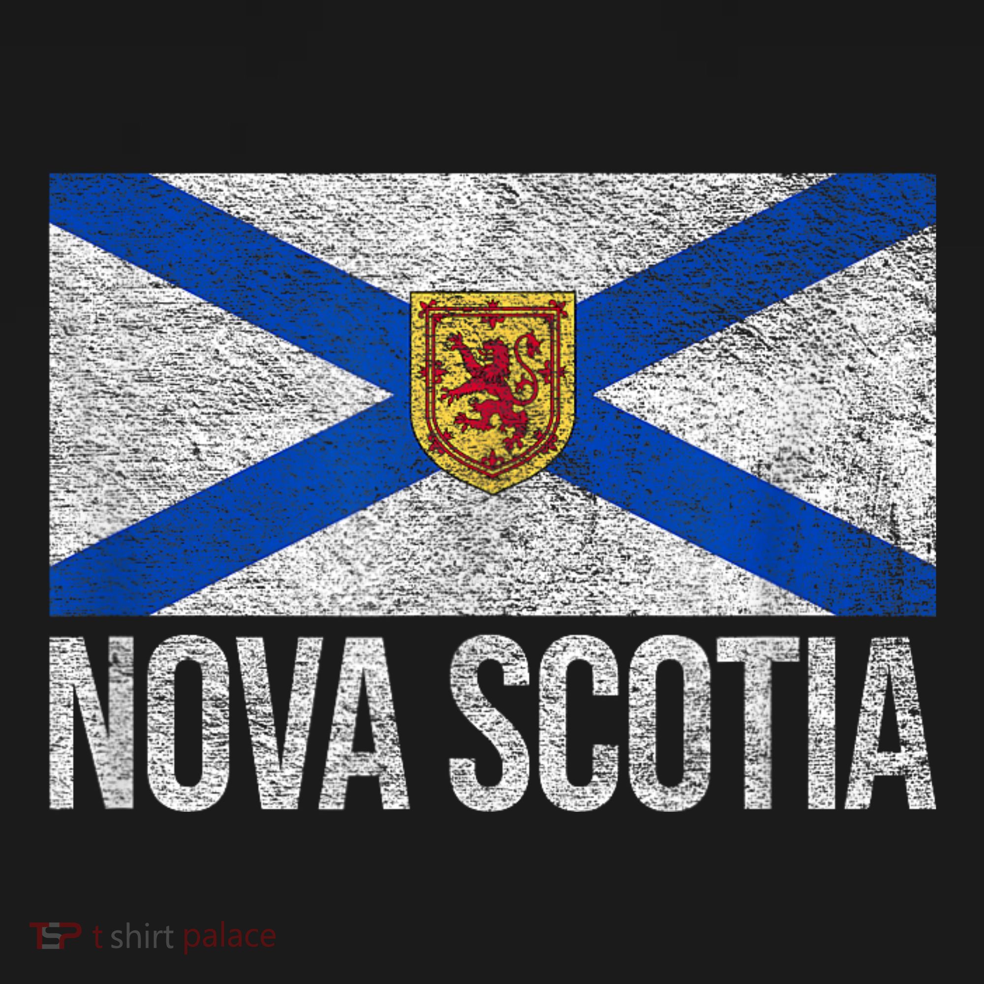 NOVA SCOTIA FLAG CANADA NEW SCOTLAND SALTIRE Women's Tank Top