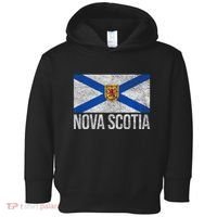 NOVA SCOTIA FLAG CANADA NEW SCOTLAND SALTIRE Toddler Hoodie thumb 0